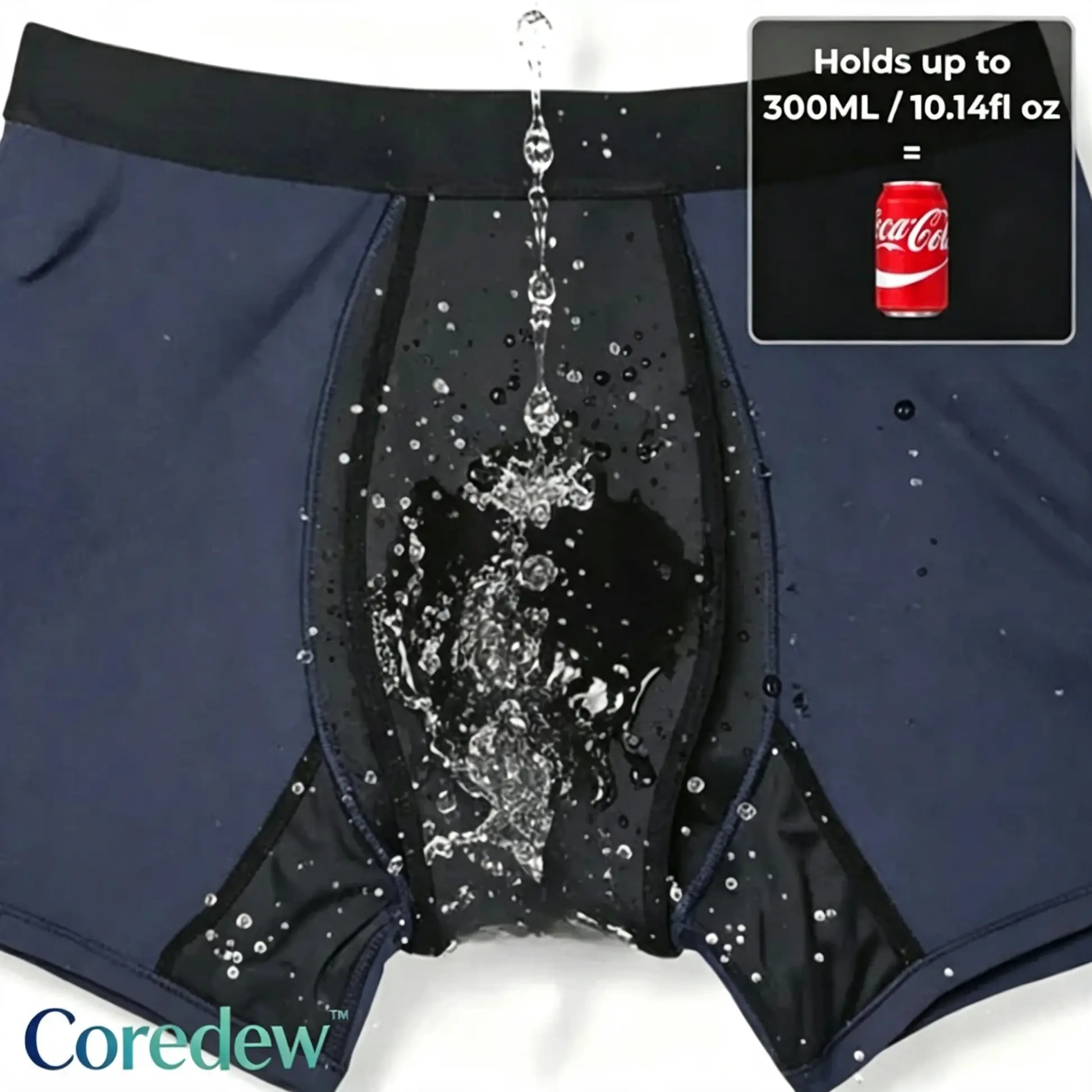 Coredew™ Men's All-Day Protection Boxer Briefs