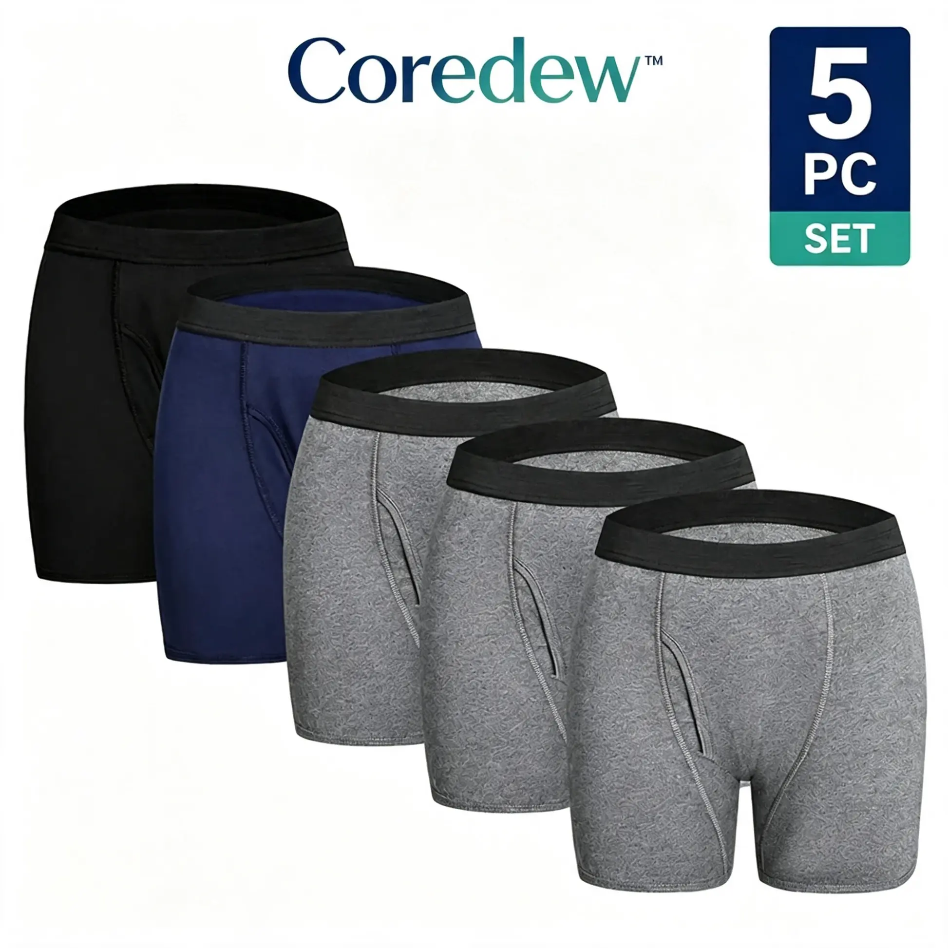 Coredew™ Men's All-Day Protection Boxer Briefs