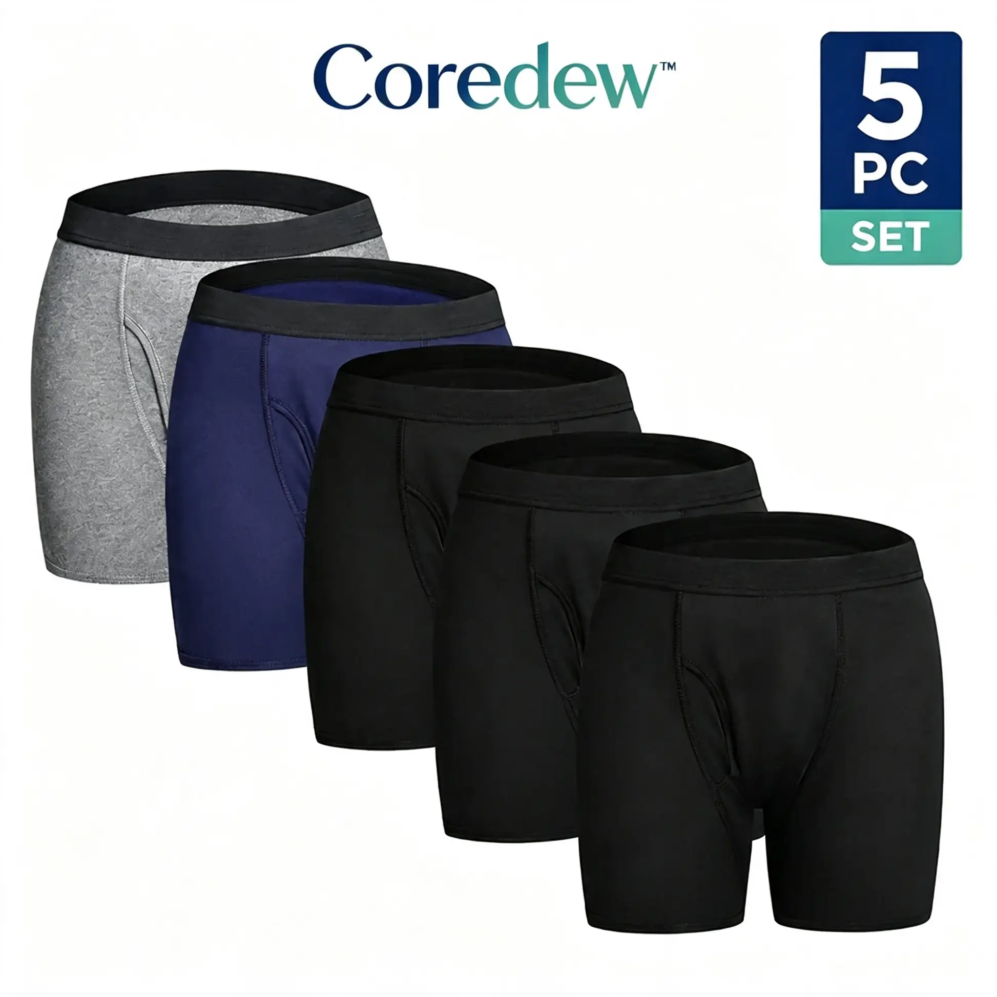 Coredew™ Men's All-Day Protection Boxer Briefs