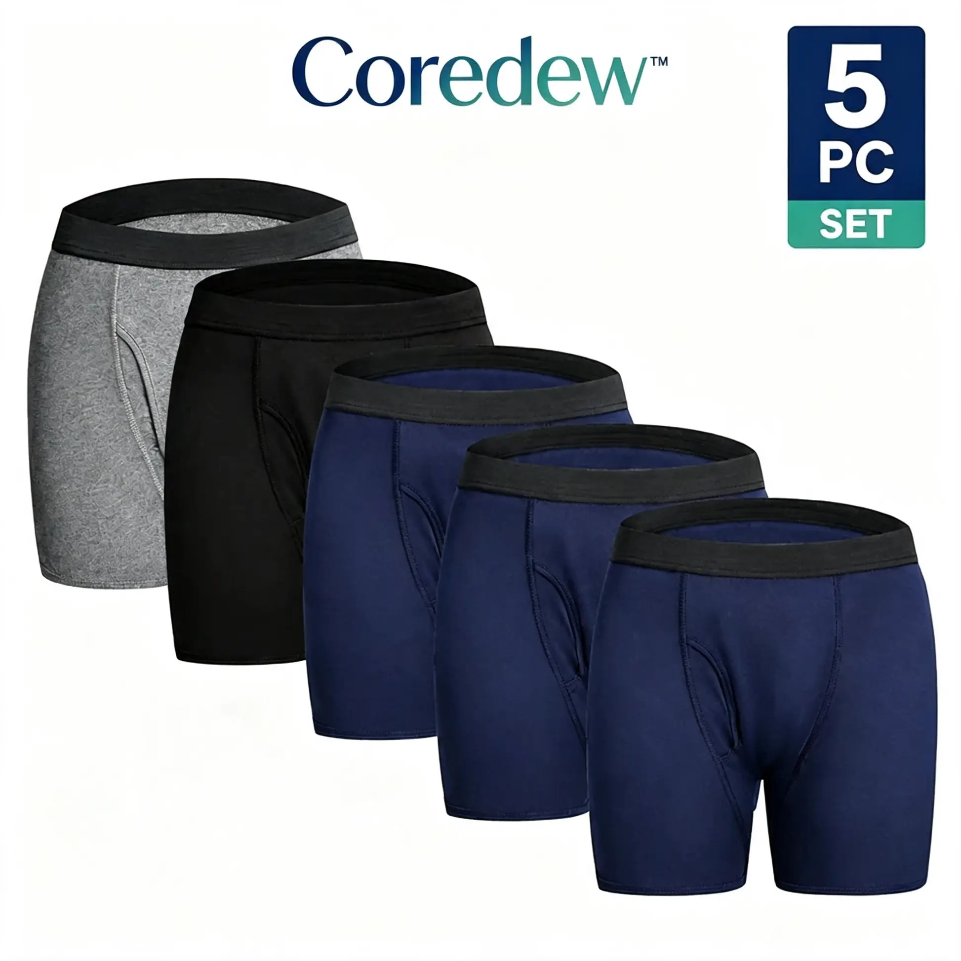 Coredew™ Men's All-Day Protection Boxer Briefs
