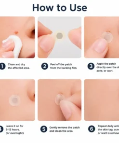 Coredew®2-in-1 Microneedle & Hydrocolloid Patch